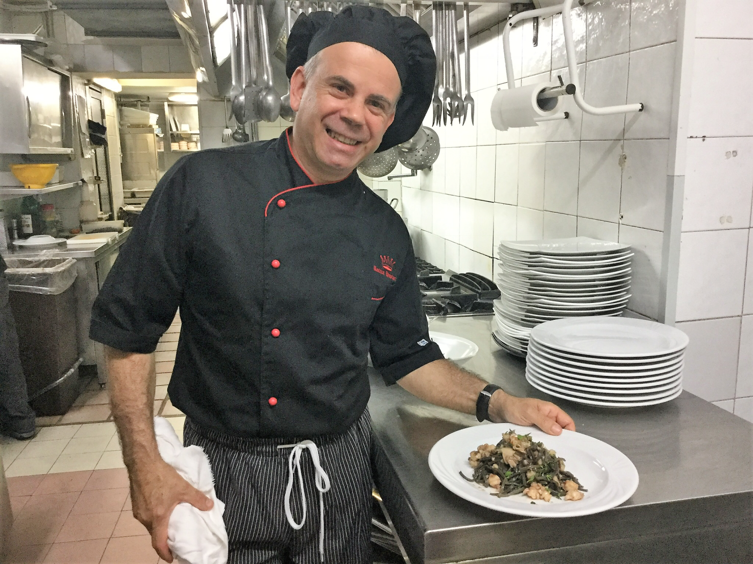 Lo chef Antonio Mura